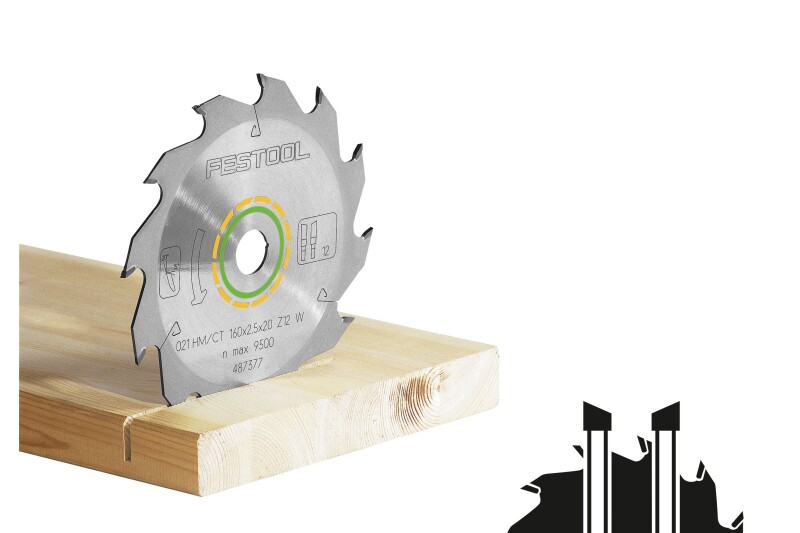 Festool Saw Blade WOOD STANDARD HW 160x1,8x20 W18 500461