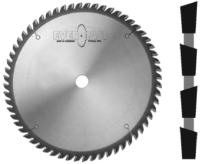 10" x 60T x 5/8" ATB Standard Purpose Carbide Saw 
