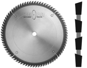 10" x 80T x 5/8" ATB Special Purpose Carbide Saw  