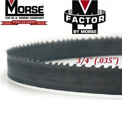 M-Factor by Morse FB (Foundry Band) 3/4" (.035")  m-factor, m, factor, mk, morse, fb, foundry band, foundry, band, saw, bandsaw, blade, blades, carbide, tip, tipped