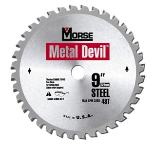 Metal Devil 9" 68T Steel Cutting Circular Saw Blade CSM968TSC 