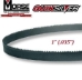 QuikSilver Wood Mill Hard Back Carbon Blade 1" (.035") - QWMH1035