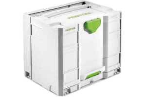 Festool Systainer T-LOC SYS-COMBI 3 200118 Power tools, track saw, circular saw, compound miter saw, random orbit sanders, sander, orbital sander, dust extraction, jigsaw, cordless drill, cordless tools, joiner, routers, CARVEX, KAPEX, systainer