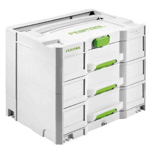 Festool SYS 4 TL-SORT 3 200119 Power tools, track saw, circular saw, compound miter saw, random orbit sanders, sander, orbital sander, dust extraction, jigsaw, cordless drill, cordless tools, joiner, routers, CARVEX, KAPEX, systainer