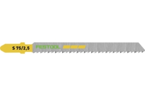 Festool Jigsaw blade WOOD FINE CUT S 75/2,5/5 204256 Power tools, track saw, circular saw, compound miter saw, random orbit sanders, sander, orbital sander, dust extraction, jigsaw, cordless drill, cordless tools, joiner, routers, CARVEX, KAPEX, systainer
