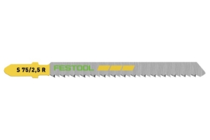 Festool Jigsaw blade WOOD FINE CUT S 75/2,5 R/5 204259 Power tools, track saw, circular saw, compound miter saw, random orbit sanders, sander, orbital sander, dust extraction, jigsaw, cordless drill, cordless tools, joiner, routers, CARVEX, KAPEX, systainer