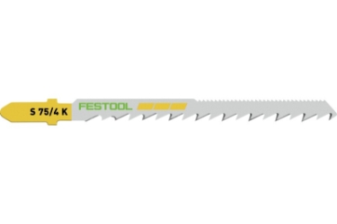 Festool Jigsaw blade WOOD CURVES S 75/4 K/20 204266 Power tools, track saw, circular saw, compound miter saw, random orbit sanders, sander, orbital sander, dust extraction, jigsaw, cordless drill, cordless tools, joiner, routers, CARVEX, KAPEX, systainer