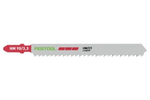 Festool Jigsaw blade PLASTICS LAMINATE HM 90/3,3 204269 Power tools, track saw, circular saw, compound miter saw, random orbit sanders, sander, orbital sander, dust extraction, jigsaw, cordless drill, cordless tools, joiner, routers, CARVEX, KAPEX, systainer