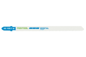Festool Jigsaw blade METAL STEEL/STAINLESS STEEL HS 105/1 BI/5 204272 Power tools, track saw, circular saw, compound miter saw, random orbit sanders, sander, orbital sander, dust extraction, jigsaw, cordless drill, cordless tools, joiner, routers, CARVEX, KAPEX, systainer