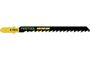 Festool Jigsaw blade WOOD BASIC S 75/4/25 204306 Power tools, track saw, circular saw, compound miter saw, random orbit sanders, sander, orbital sander, dust extraction, jigsaw, cordless drill, cordless tools, joiner, routers, CARVEX, KAPEX, systainer