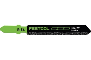 Festool Jigsaw blade BUILDING MATERIALS CERAMICS R 54 G Riff 204344 Power tools, track saw, circular saw, compound miter saw, random orbit sanders, sander, orbital sander, dust extraction, jigsaw, cordless drill, cordless tools, joiner, routers, CARVEX, KAPEX, systainer