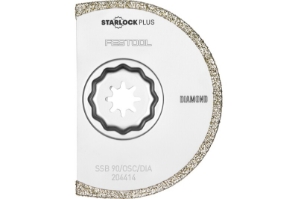 Festool Diamond saw blade SSB 90/OSC/DIA 204414 Power tools, track saw, circular saw, compound miter saw, random orbit sanders, sander, orbital sander, dust extraction, jigsaw, cordless drill, cordless tools, joiner, routers, CARVEX, KAPEX, systainer