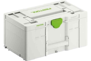 Festool Systainer³ SYS3 L 237 204848 Power tools, track saw, circular saw, compound miter saw, random orbit sanders, sander, orbital sander, dust extraction, jigsaw, cordless drill, cordless tools, joiner, routers, CARVEX, KAPEX, systainer