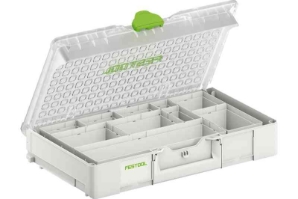 Festool Systainer³ Organizer SYS3 ORG L 89 10xESB 204857 Power tools, track saw, circular saw, compound miter saw, random orbit sanders, sander, orbital sander, dust extraction, jigsaw, cordless drill, cordless tools, joiner, routers, CARVEX, KAPEX, systainer