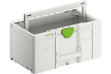 Festool Systainer³ ToolBox SYS3 TB L 237 204868 Power tools, track saw, circular saw, compound miter saw, random orbit sanders, sander, orbital sander, dust extraction, jigsaw, cordless drill, cordless tools, joiner, routers, CARVEX, KAPEX, systainer