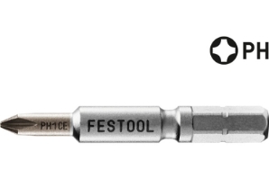 Festool Bit PH 1-50 CENTRO/2 205073 Power tools, track saw, circular saw, compound miter saw, random orbit sanders, sander, orbital sander, dust extraction, jigsaw, cordless drill, cordless tools, joiner, routers, CARVEX, KAPEX, systainer