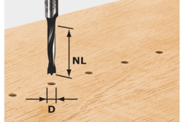 Festool Dowel Drill Bit HW S8 D5/30 Z 491066 Power tools, track saw, circular saw, compound miter saw, random orbit sanders, sander, orbital sander, dust extraction, jigsaw, cordless drill, cordless tools, joiner, routers, CARVEX, KAPEX, systainer