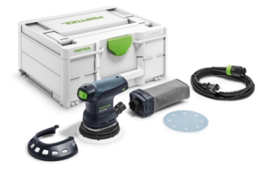 Festool Random Orbital Sander ETS 125 REQ-Plus 576070 Power tools, track saw, circular saw, compound miter saw, random orbit sanders, sander, orbital sander, dust extraction, jigsaw, cordless drill, cordless tools, joiner, routers, CARVEX, KAPEX, systainer