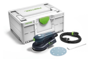 Festool Random Orbital Sander ETS EC 125/3 EQ-Plus 576340 Power tools, track saw, circular saw, compound miter saw, random orbit sanders, sander, orbital sander, dust extraction, jigsaw, cordless drill, cordless tools, joiner, routers, CARVEX, KAPEX, systainer