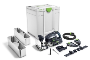 Festool DOMINO Joiner DOMINO XL DF 700 EQ-Set US 576431 Power tools, track saw, circular saw, compound miter saw, random orbit sanders, sander, orbital sander, dust extraction, jigsaw, cordless drill, cordless tools, joiner, routers, CARVEX, KAPEX, systainer