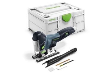 Festool Cordless Jigsaw CARVEX PSC 420 EB-Basic 576522 Power tools, track saw, circular saw, compound miter saw, random orbit sanders, sander, orbital sander, dust extraction, jigsaw, cordless drill, cordless tools, joiner, routers, CARVEX, KAPEX, systainer