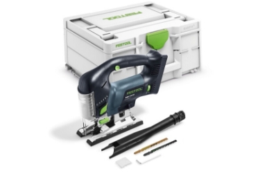 Festool Cordless Jigsaw CARVEX PSBC 420 EB-Basic 576531 Power tools, track saw, circular saw, compound miter saw, random orbit sanders, sander, orbital sander, dust extraction, jigsaw, cordless drill, cordless tools, joiner, routers, CARVEX, KAPEX, systainer