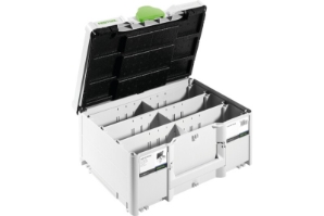 Festool Systainer³ SORT-SYS3 M 187 DOMINO 576793 Power tools, track saw, circular saw, compound miter saw, random orbit sanders, sander, orbital sander, dust extraction, jigsaw, cordless drill, cordless tools, joiner, routers, CARVEX, KAPEX, systainer