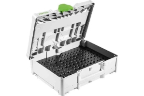 Festool Systainer³ SYS3-OF D8/D12 576835 Power tools, track saw, circular saw, compound miter saw, random orbit sanders, sander, orbital sander, dust extraction, jigsaw, cordless drill, cordless tools, joiner, routers, CARVEX, KAPEX, systainer