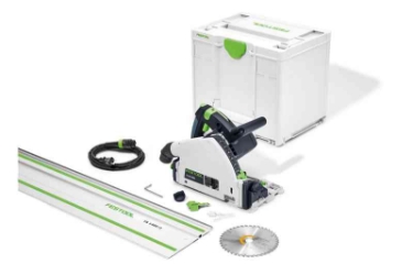 Festool Plunge Cut Track Saw TS 55 FEQ-F-Plus-FS 577014 Power tools, track saw, circular saw, compound miter saw, random orbit sanders, sander, orbital sander, dust extraction, jigsaw, cordless drill, cordless tools, joiner, routers, CARVEX, KAPEX, systainer