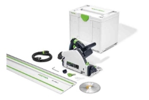 Festool Plunge Cut Track Saw TS 55 FEQ-F-Plus-FS 577014 Power tools, track saw, circular saw, compound miter saw, random orbit sanders, sander, orbital sander, dust extraction, jigsaw, cordless drill, cordless tools, joiner, routers, CARVEX, KAPEX, systainer