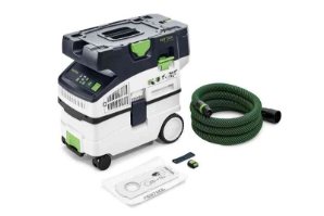 Festool Cordless mobile dust extractor CLEANTEC CTC MIDI I HEPA-Basic 577069 Power tools, track saw, circular saw, compound miter saw, random orbit sanders, sander, orbital sander, dust extraction, jigsaw, cordless drill, cordless tools, joiner, routers, CARVEX, KAPEX, systainer