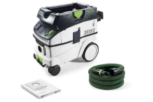 Festool Dust Extractor CLEANTEC CT 26 E HEPA 577083 Power tools, track saw, circular saw, compound miter saw, random orbit sanders, sander, orbital sander, dust extraction, jigsaw, cordless drill, cordless tools, joiner, routers, CARVEX, KAPEX, systainer