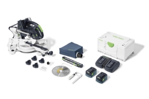 Festool Cordless sliding compound miter saw KAPEX KSC 60 EB 5,0 I-Plus 577176 Power tools, track saw, circular saw, compound miter saw, random orbit sanders, sander, orbital sander, dust extraction, jigsaw, cordless drill, cordless tools, joiner, routers, CARVEX, KAPEX, systainer