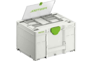 Festool Systainer³ SYS3 DF M 237 577348 Power tools, track saw, circular saw, compound miter saw, random orbit sanders, sander, orbital sander, dust extraction, jigsaw, cordless drill, cordless tools, joiner, routers, CARVEX, KAPEX, systainer