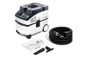 Festool Dust Extractor CLEANTEC CT 15 E HEPA 577413 Power tools, track saw, circular saw, compound miter saw, random orbit sanders, sander, orbital sander, dust extraction, jigsaw, cordless drill, cordless tools, joiner, routers, CARVEX, KAPEX, systainer