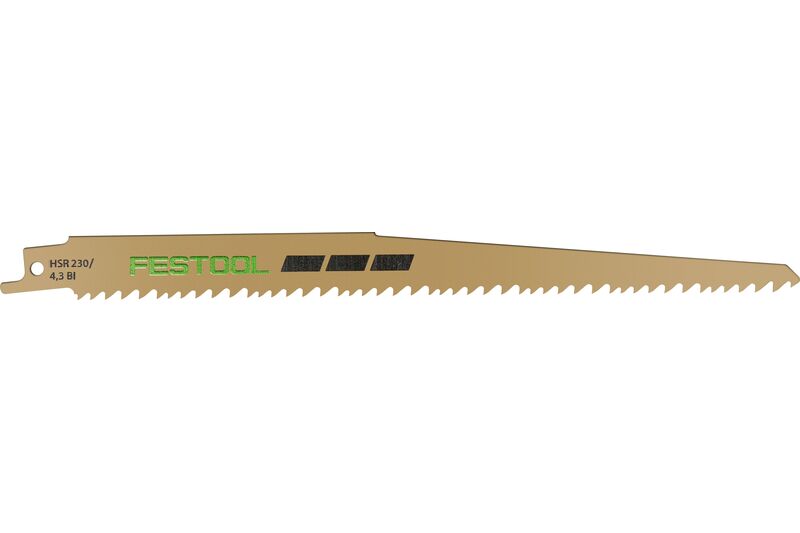 Festool Sabre saw blade WOOD UNIVERSAL HSR 230/4,3 BI/5 577487 Power tools, track saw, circular saw, compound miter saw, random orbit sanders, sander, orbital sander, dust extraction, jigsaw, cordless drill, cordless tools, joiner, routers, CARVEX, KAPEX, systainer
