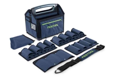 Festool Systainer³ ToolBag SYS3 T-BAG M 577501 Power tools, track saw, circular saw, compound miter saw, random orbit sanders, sander, orbital sander, dust extraction, jigsaw, cordless drill, cordless tools, joiner, routers, CARVEX, KAPEX, systainer