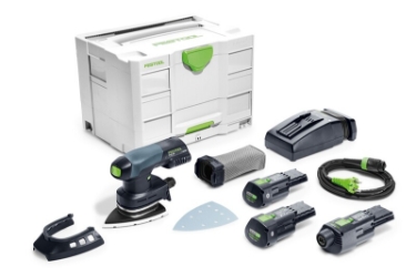 Festool Cordless delta sander DTSC 400 3,0 I-Set 577514 Power tools, track saw, circular saw, compound miter saw, random orbit sanders, sander, orbital sander, dust extraction, jigsaw, cordless drill, cordless tools, joiner, routers, CARVEX, KAPEX, systainer