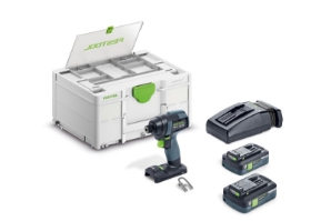 Festool Cordless impact drill TID 18 HPC 4,0 I-Plus 577614 Power tools, track saw, circular saw, compound miter saw, random orbit sanders, sander, orbital sander, dust extraction, jigsaw, cordless drill, cordless tools, joiner, routers, CARVEX, KAPEX, systainer