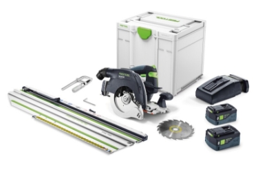 Festool Track saw HKC 55 5,0 EBI-F-Set-FSK 250 577663 Power tools, track saw, circular saw, compound miter saw, random orbit sanders, sander, orbital sander, dust extraction, jigsaw, cordless drill, cordless tools, joiner, routers, CARVEX, KAPEX, systainer