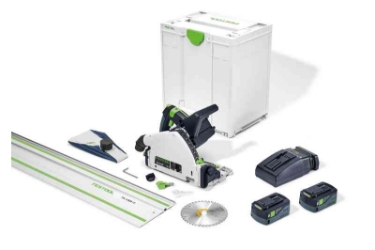 Festool Cordless Track Saw TSC 55 5,0 KEBI-F-Plus-FS 577664 Power tools, track saw, circular saw, compound miter saw, random orbit sanders, sander, orbital sander, dust extraction, jigsaw, cordless drill, cordless tools, joiner, routers, CARVEX, KAPEX, systainer